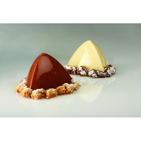 PLAQUE PAVONI PROFESSIONNEL 24 TRIANGLES BOMBES - GAMME PAVOFLEX